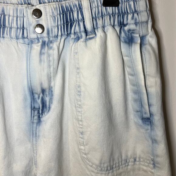 Forever 21 Women's High Rise Cropped Acid Wash Jeans Size M - Picture 4 of 9